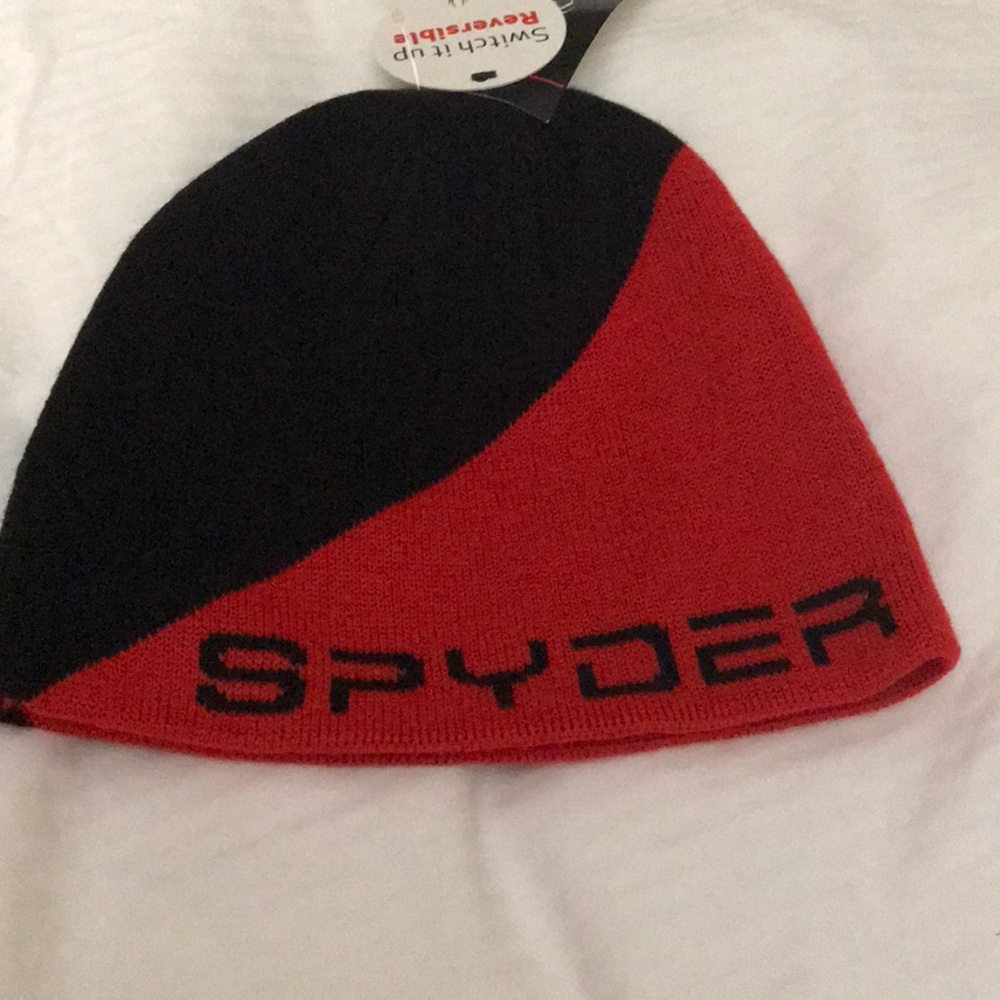 New Men’s Spyder Reversible Hat
